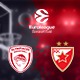 Кошаркаши Звезде гости Олимпијакоса у Евролиги