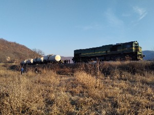 Исклизнуо вагон са фосфорном киселином на прузи Зајечар–Књажевац, није било изливања