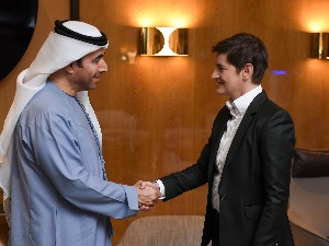 Брнабић са Раисијем о сарадњи Србије и Интерпола