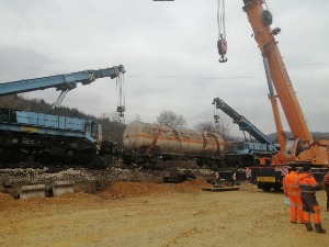 Подигнута последња цистерна са амонијаком у Пироту