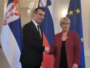 Орлић са председницом Словеније: Очекујемо подршку за кључна питања на КиМ