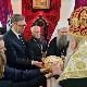 Вучић на слави код патријарха Порфирија
