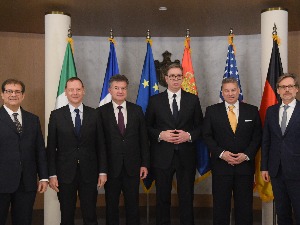 Вучић се састао са "великом петорком"; Лајчак у Приштини: Очекивали смо веће разумевање