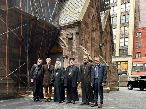 Патријарх Порфирије посетио цркву Светог Саве у Њујорку