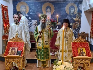 Патријарх Порфирије на Савиндан богослужио у Њујорку