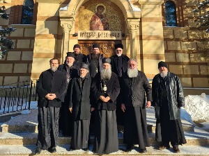 Патријарх Порфирије обишао манастир Нову Грачаницу у Либертивилу