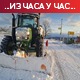 Сметови на планинама, главни путни правци проходни; завејана Црна Трава; проблеми са струјом у чачанским селима