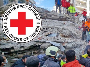 Црвени крст Србије отворио рачун за помоћ становништву Турске и Сирије
