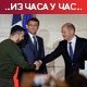 После Лондона, Зеленски у Паризу са Макроном и Шолцом; Русија: Слање авиона имало би последице по цео свет