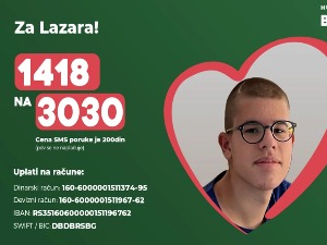 Помозимо Лазару да победи тумор мозга, за лечење у Швајцарској потребно 800.000 евра
