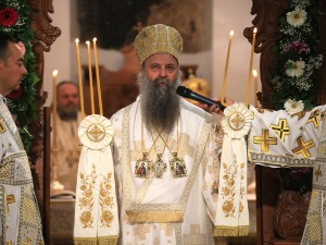 Патријарх Порфирије: Црква је увек уз српски народ на КиМ